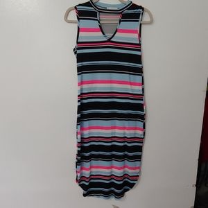 No comment striped dress